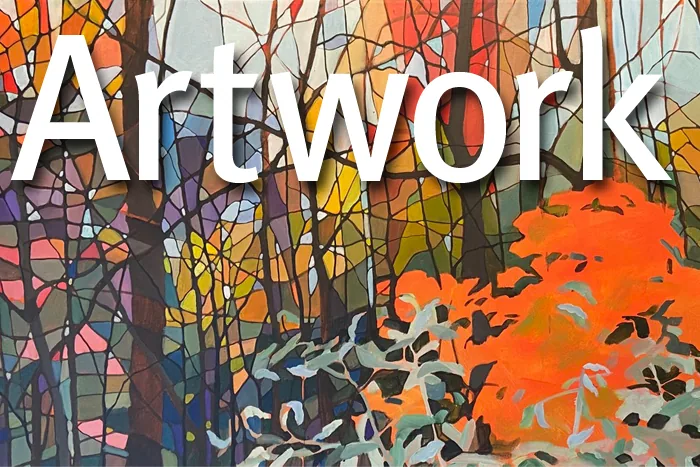 Example photo of artwork that links to the artwork products available.