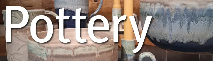 Product image of pottery that links to the Pottery artists.
